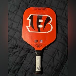 Wilson pickleball paddle fierce team NWT Cincinnati Bengals edition NFL